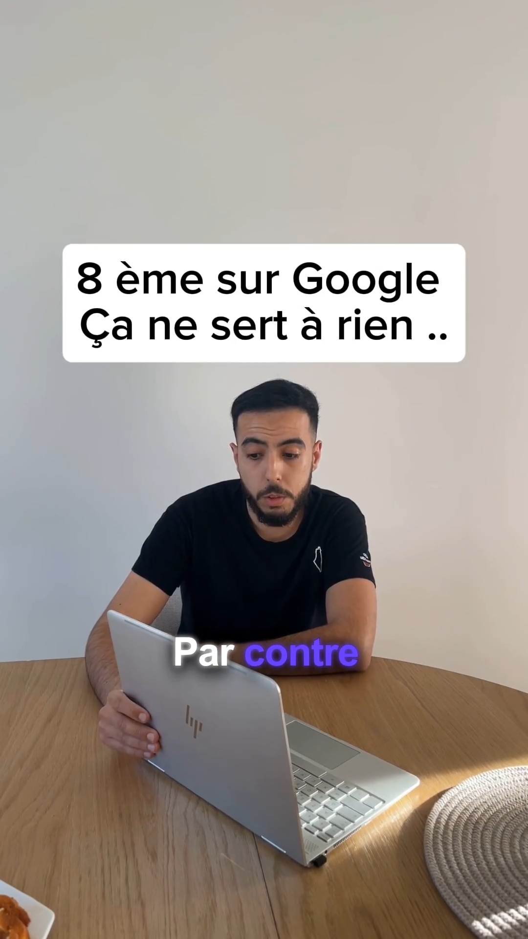 8ème sur Google, ça ne sert à rien